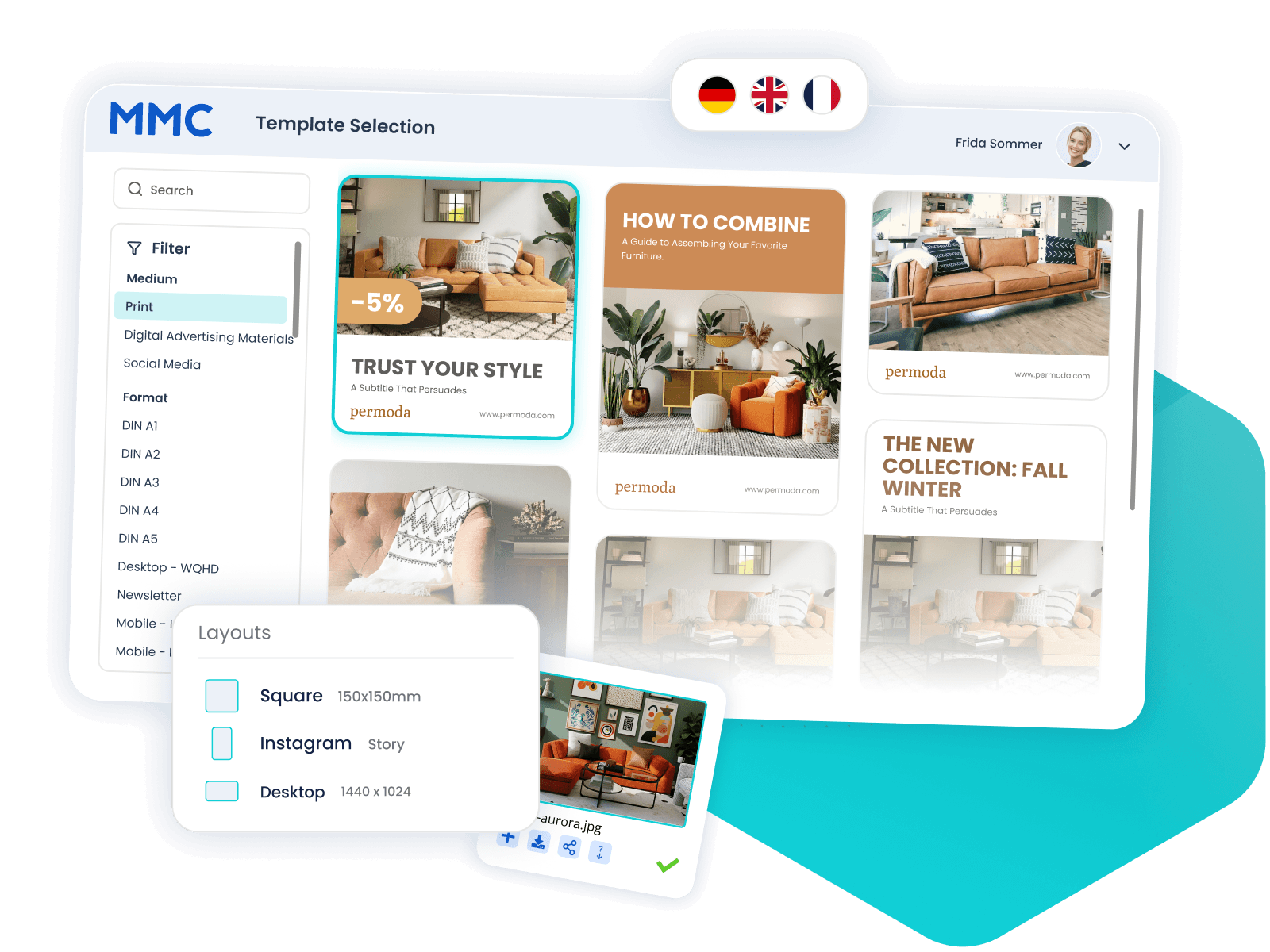 Illustration: Intelligent production for your marketing content
