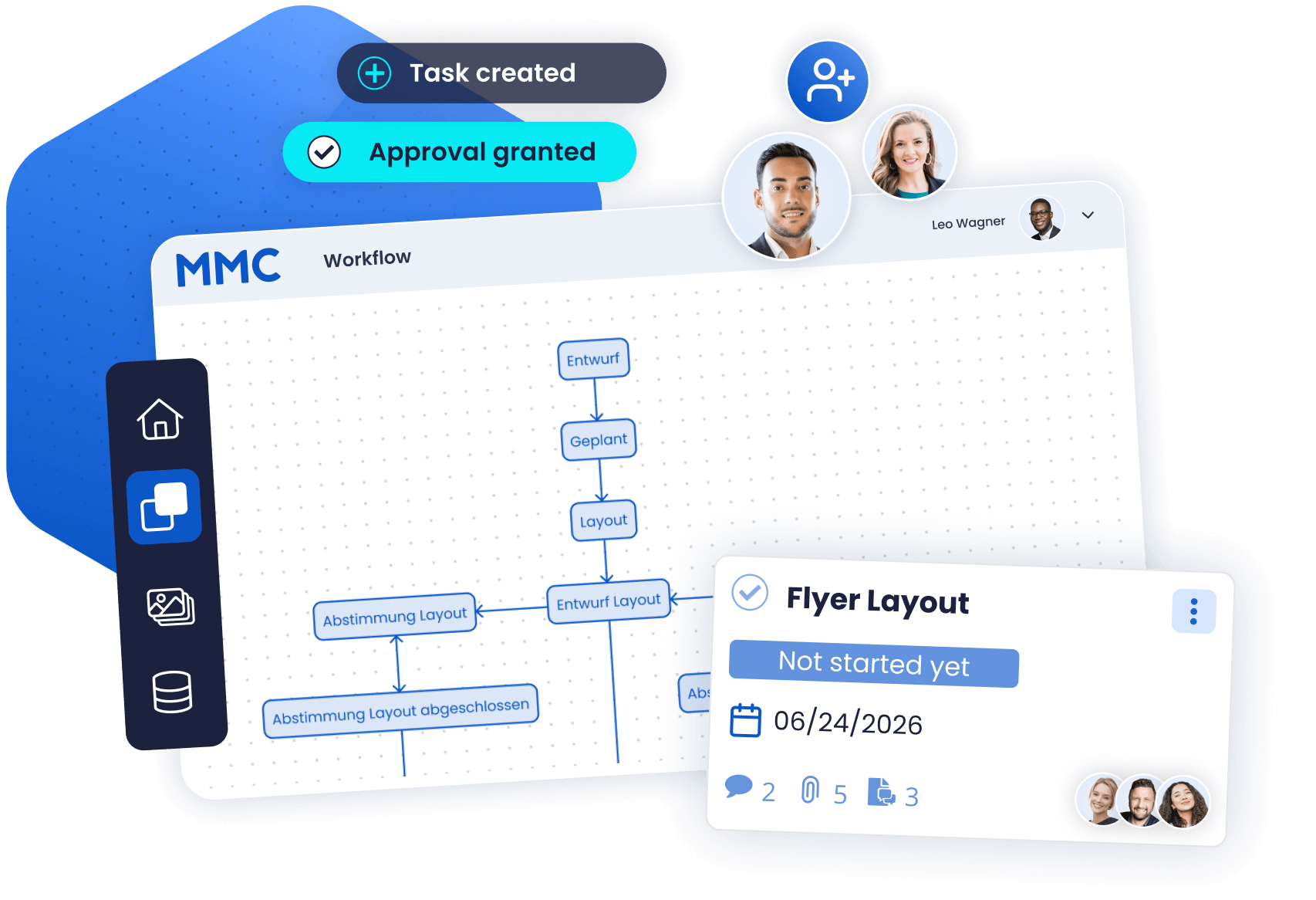 Illustration: Coordinate campaigns without losing overview